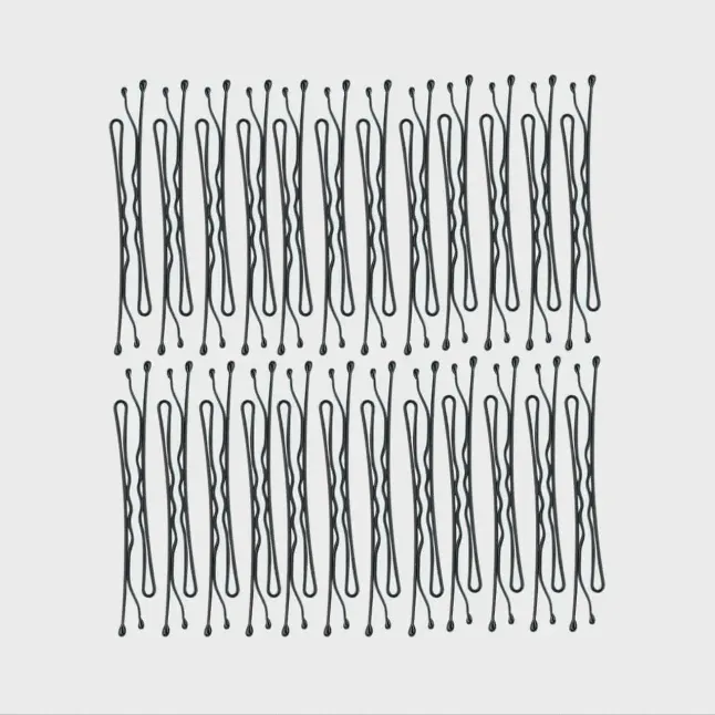 Kitsch Essential Bobby Pins - Black, view 3