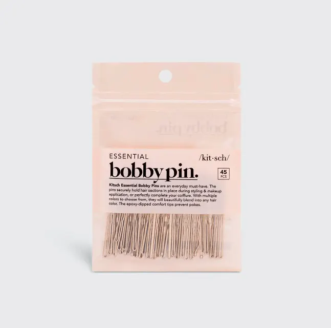 Kitsch Essential Bobby Pins - Blonde, view 2