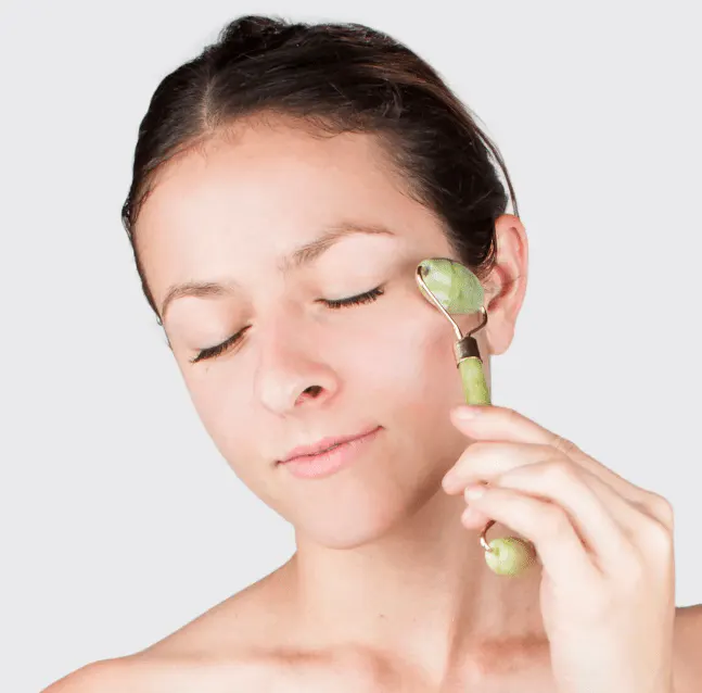 Kitsch Jade Crystal Facial Roller, view 2