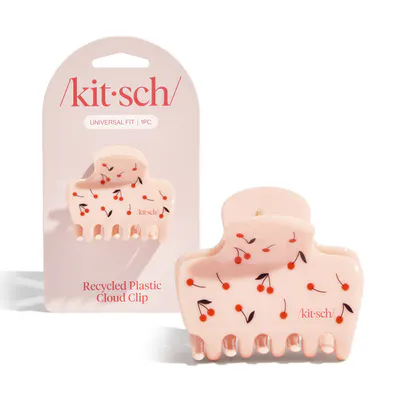 Kitsch Medium Cloud Clip - Cherry Print