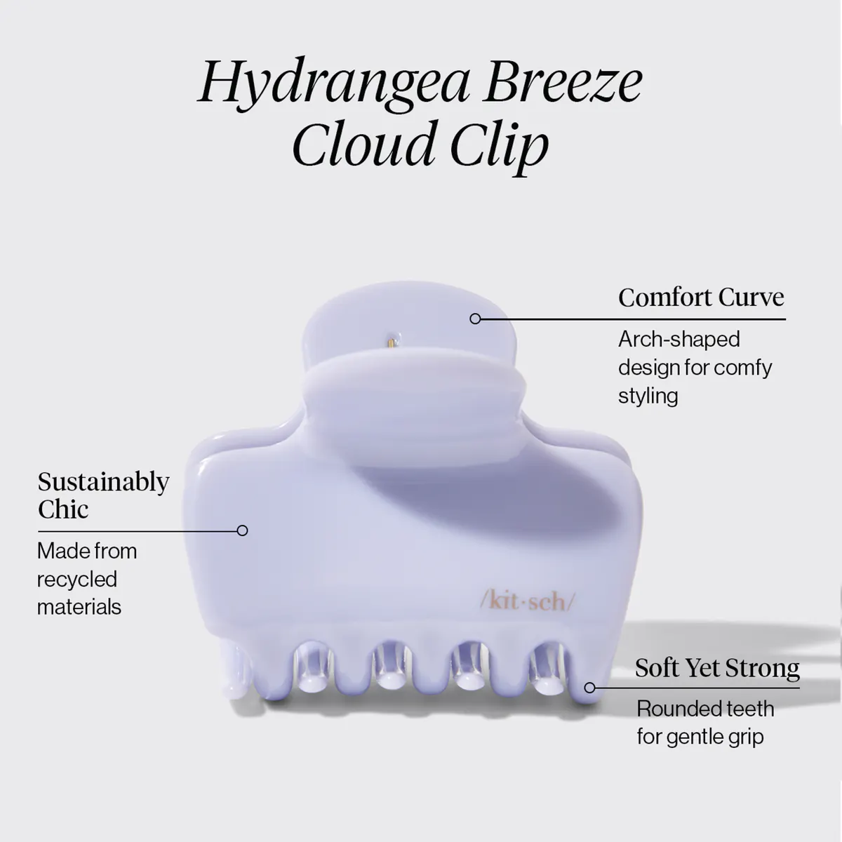Kitsch Medium Cloud Clip - Hydrangea Breeze, view 4