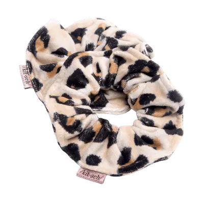 Kitsch Microfiber Towel Scrunchies - Leopard