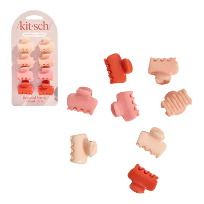 Kitsch Mini Cloud Clips 8pc Set - Assorted Cherry Blossom 8pcs