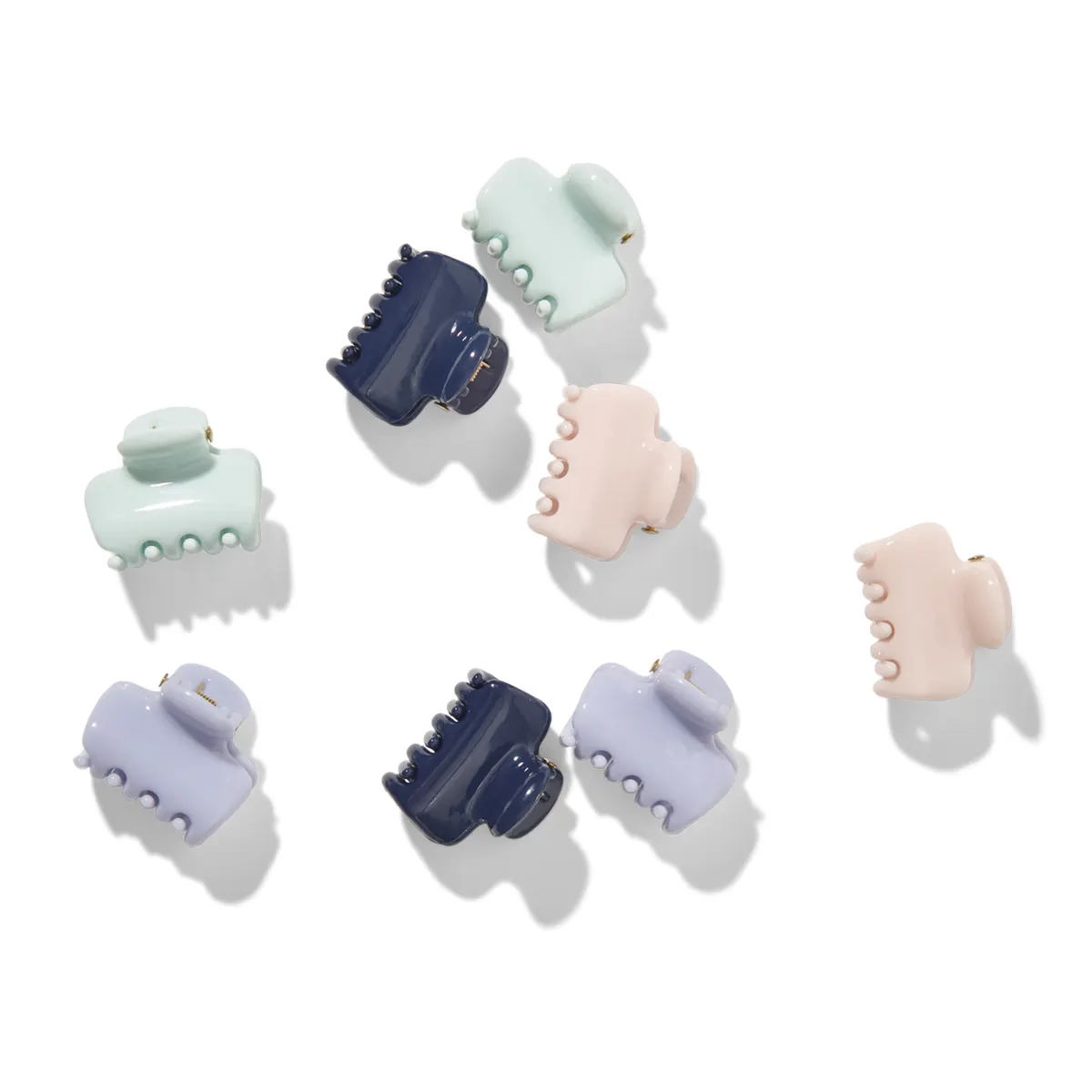 Kitsch Mini Cloud Clips 8pc Set - Garden Bouquet, view 3