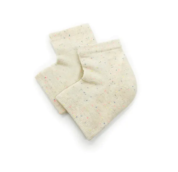 Kitsch Moisturizing Heel Socks- Rainbow Speckle