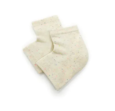 Kitsch Moisturizing Heel Socks- Rainbow Speckle
