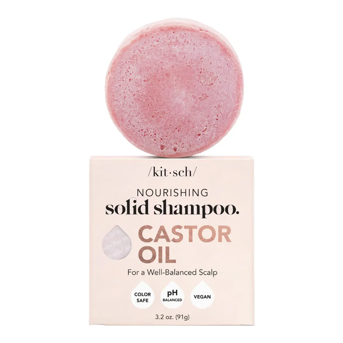 Kitsch Nourishing Solid Shampoo 90g - Castor Oil