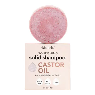Kitsch Nourishing Solid Shampoo 90g - Castor Oil