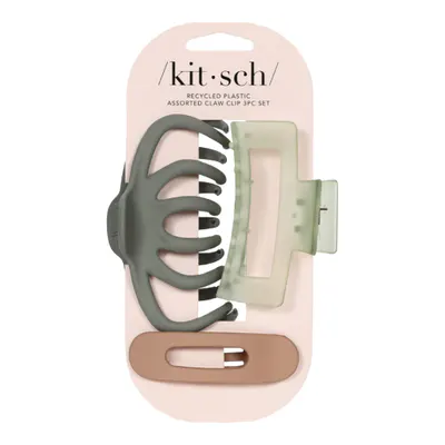 Kitsch Octopus Claw Clip 3pc - Assorted