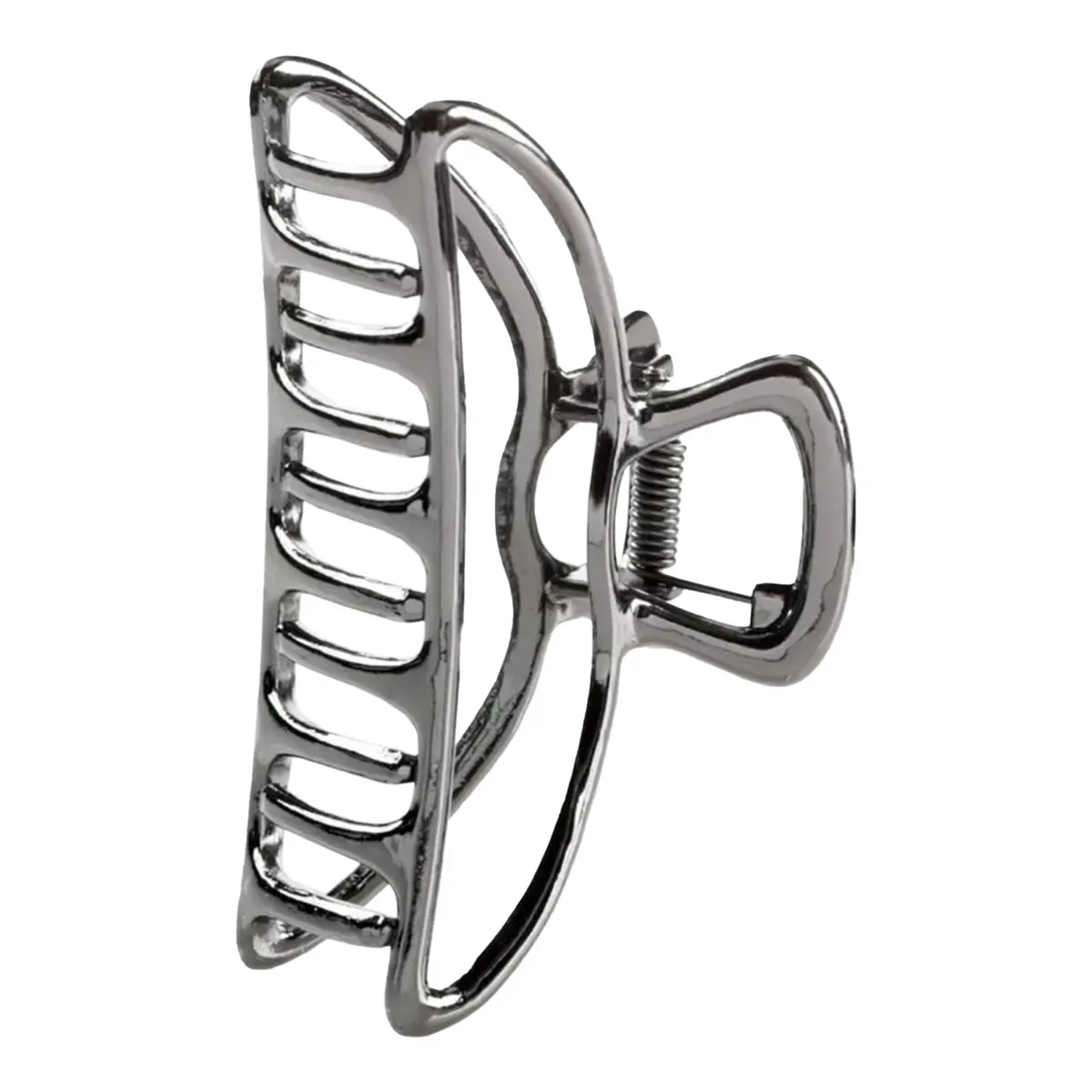 Kitsch Open Shape Claw Clip - Hematite