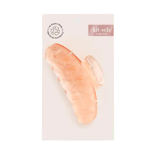 Kitsch Recycled Acrylic Marble Claw Clip - Blonde