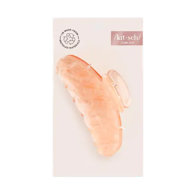 Kitsch Recycled Acrylic Marble Claw Clip - Blonde