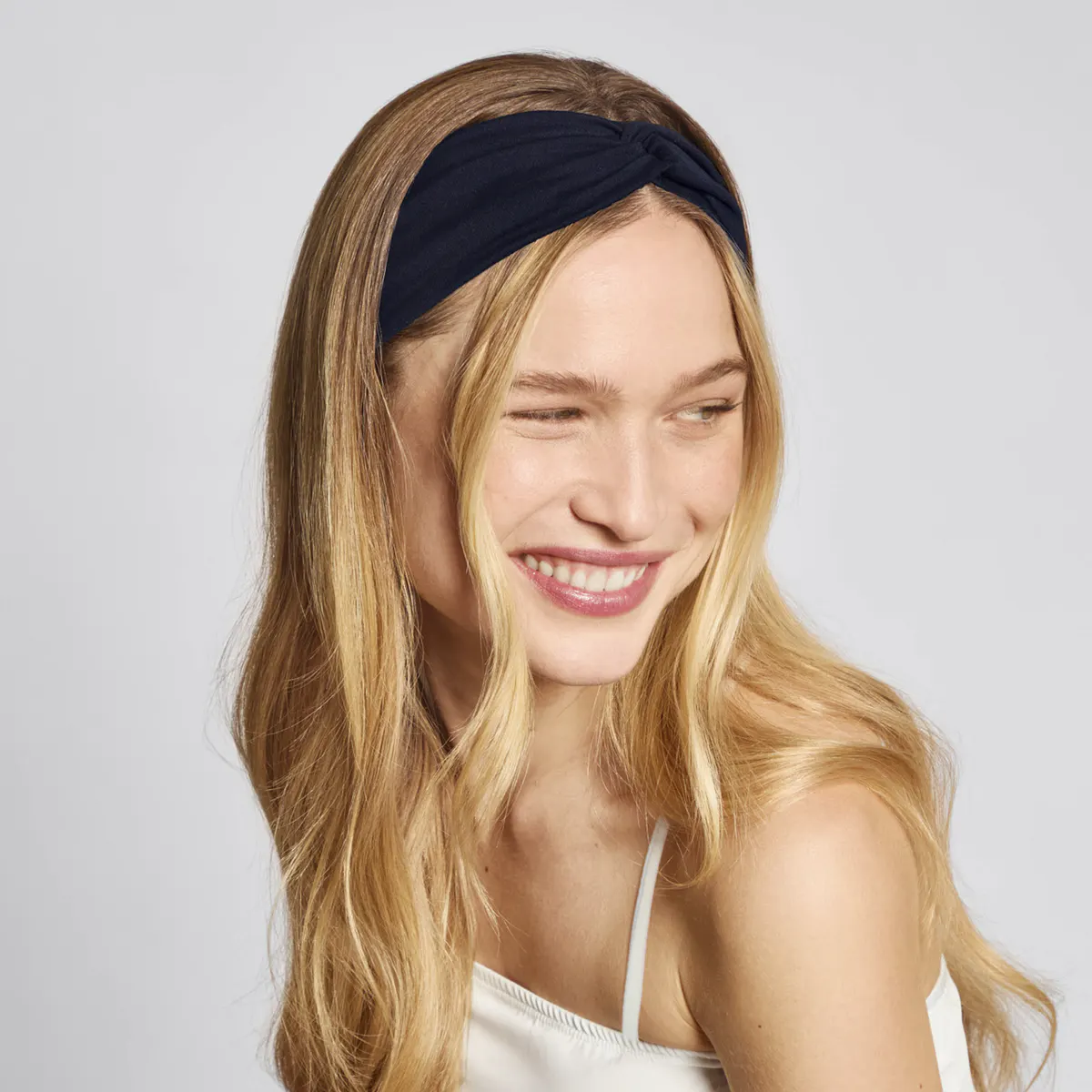 Kitsch Recycled Fabric Wide Headbands 2pc Set - Garden Bouquet, view 3