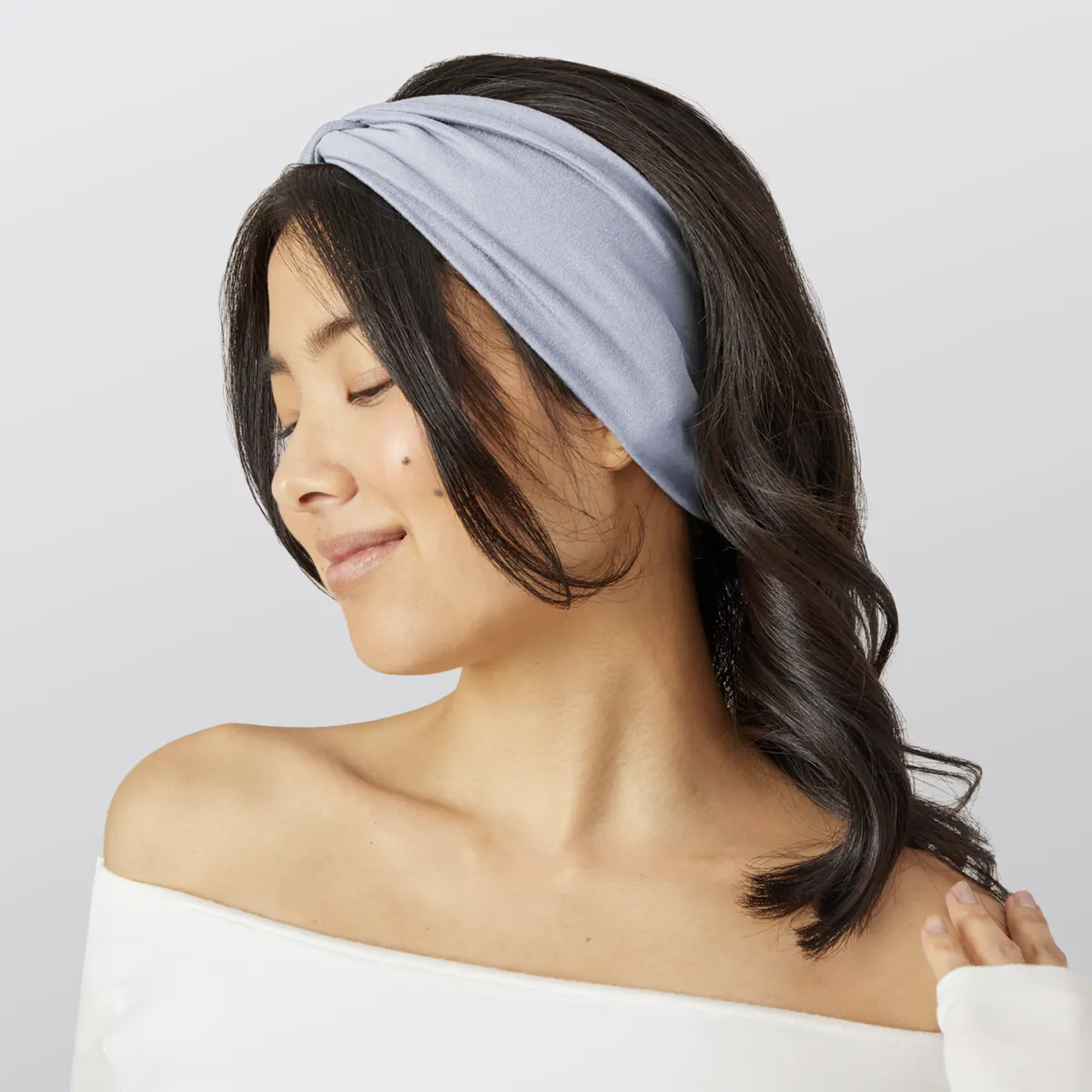 Kitsch Recycled Fabric Wide Headbands 2pc Set - Garden Bouquet, view 4