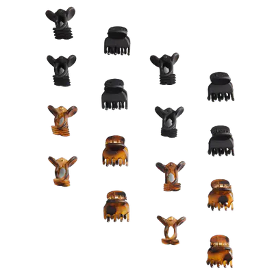 Kitsch Recycled Plastic Mini Claw Clip (16 Pack)