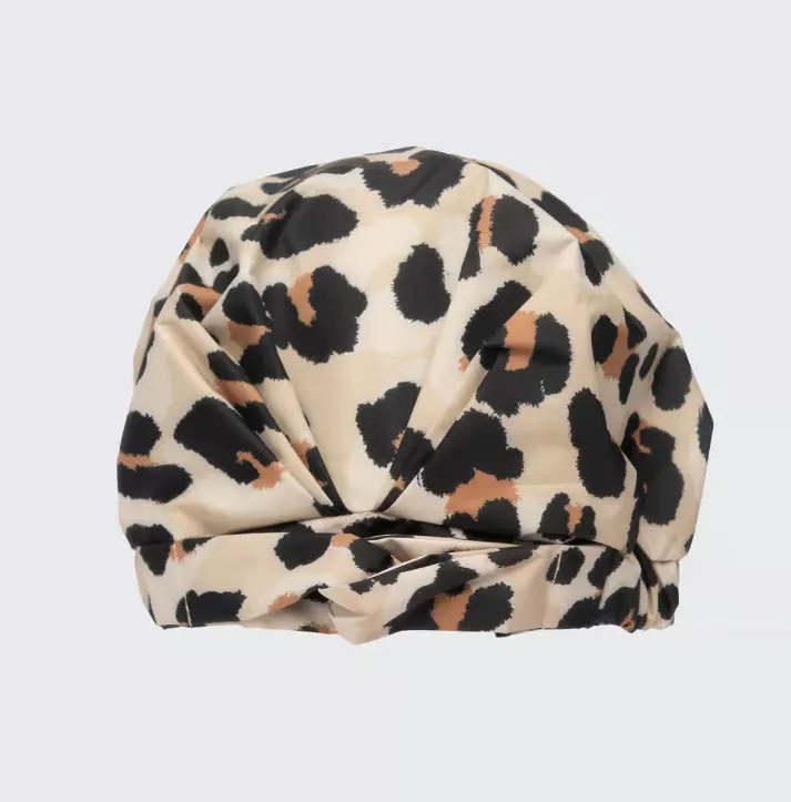 Kitsch Recycled Polyester Luxe Shower Cap, view 5
