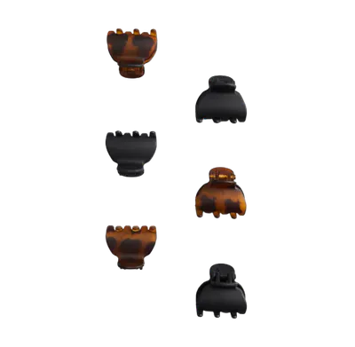 Kitsch Recycled Plastic XS Claw Clip (6 Pack)