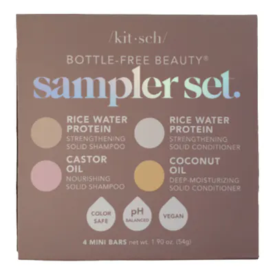 Kitsch Shampoo & Conditioner 4 Piece Sampler Set