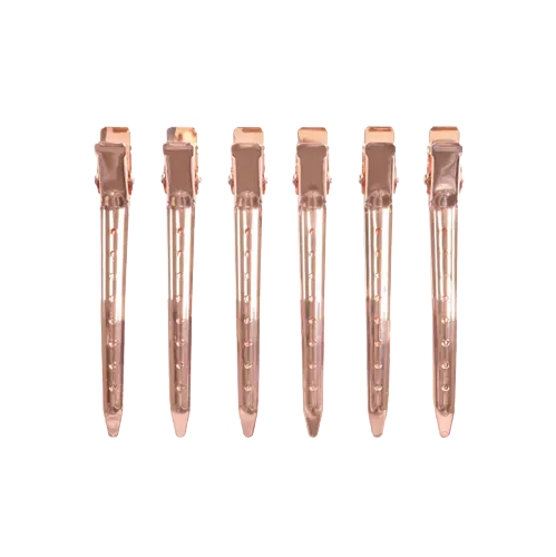 Kitsch Styling Clip - Rose Gold (6 Pack)