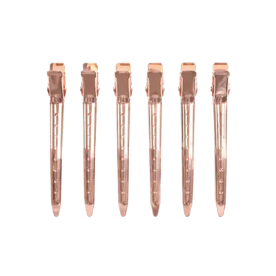 Kitsch Styling Clip - Rose Gold (6 Pack)