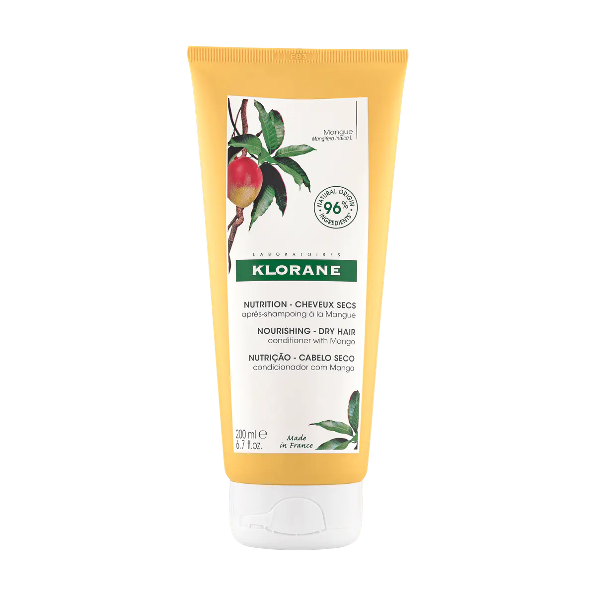 Klorane Nourishing Conditioner With Mango Butter 200ml - Dry Hair