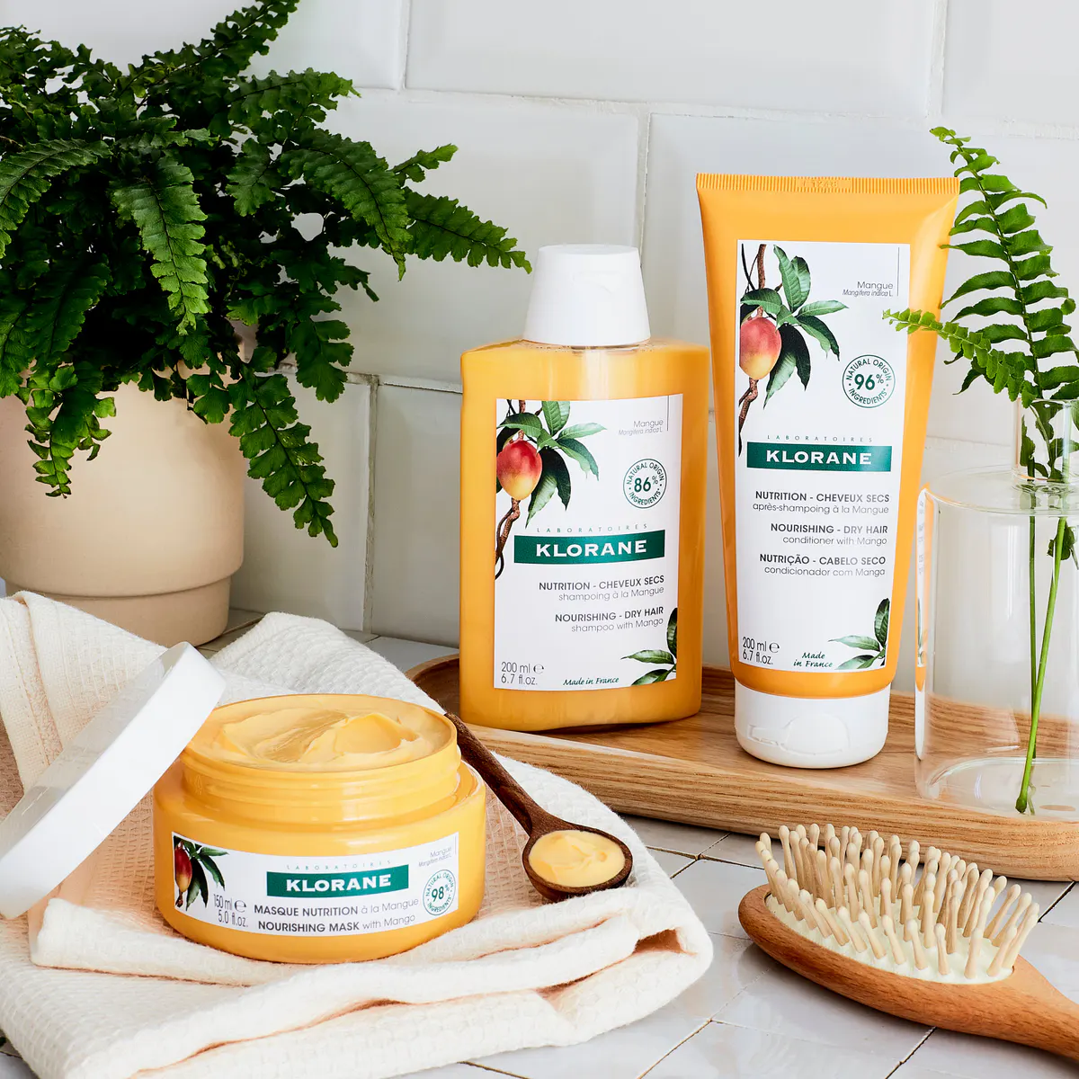 Klorane Nourishing Conditioner With Mango Butter 200ml - Dry Hair, view 6