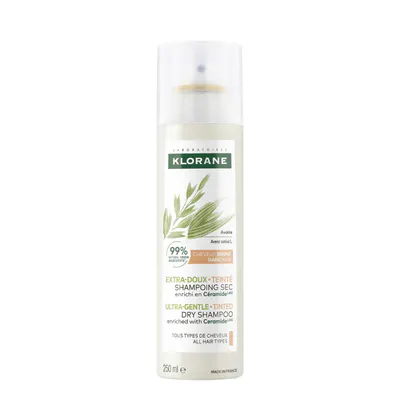Klorane Ultra-Gentle Tinted Dry Shampoo With Oat and Ceramide Like 250ml