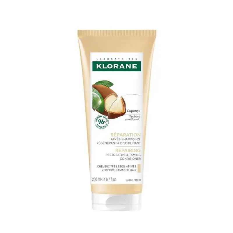 Klorane Repairing Conditioner With Organic Cupuacu 200ml - Dry, Damaged Hair