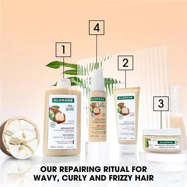Klorane Repairing Conditioner With Organic Cupuacu 200ml - Dry, Damaged Hair, view 5