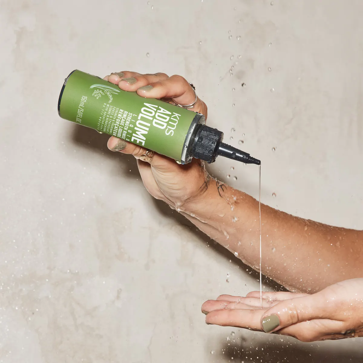 KMS Add Volume Liquid Strength Rinse 150ml, view 2