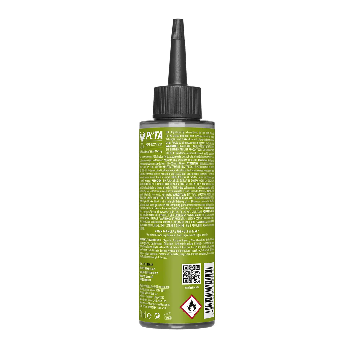 KMS Add Volume Liquid Strength Rinse 150ml, view 8