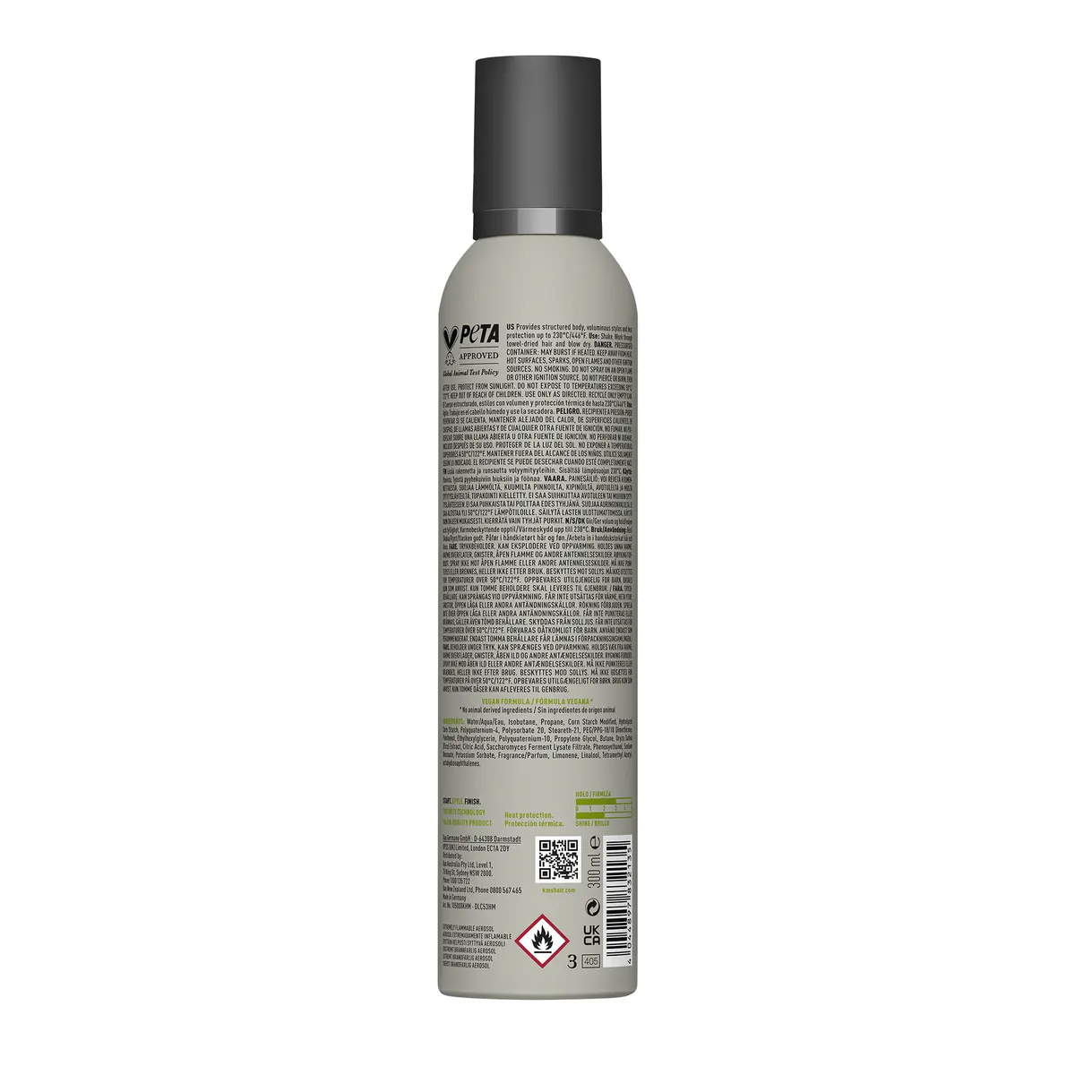 KMS Add Volume Styling Foam 300ml, view 8