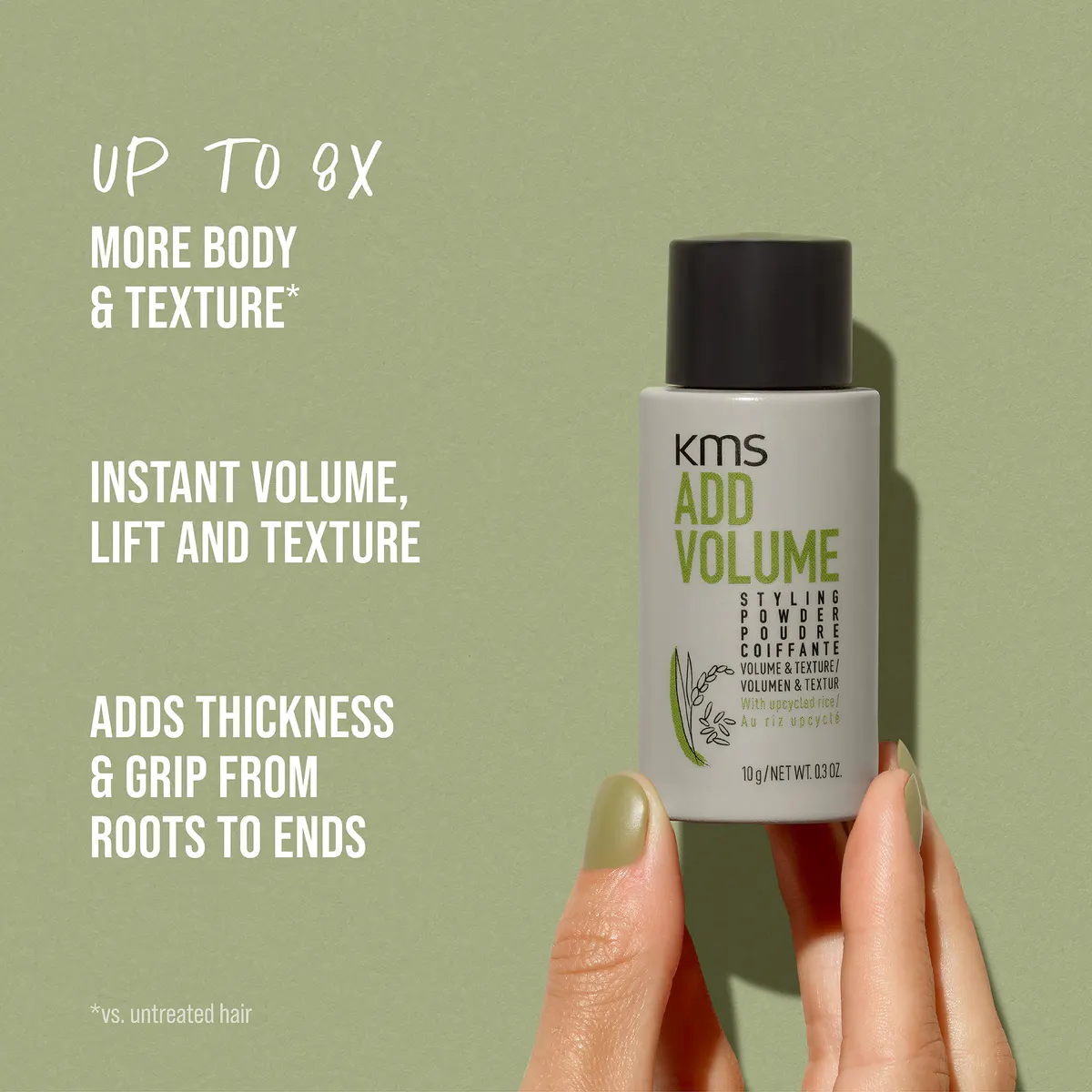 KMS Add Volume Styling Powder 10g, view 5