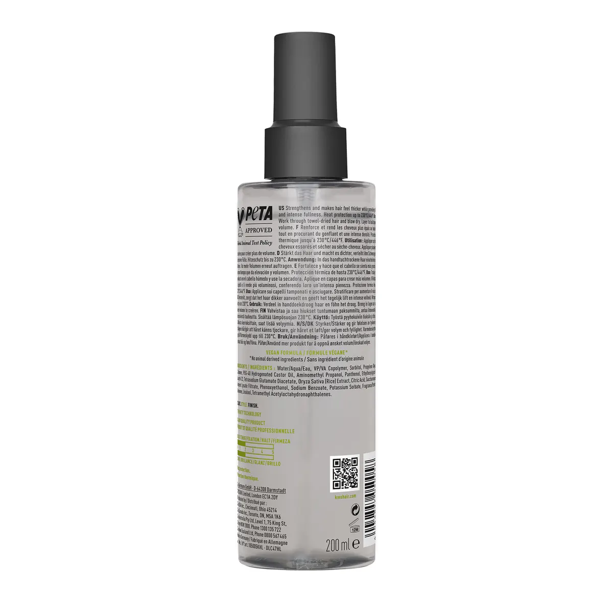 KMS Add Volume Volumizing Spray 200ml, view 8
