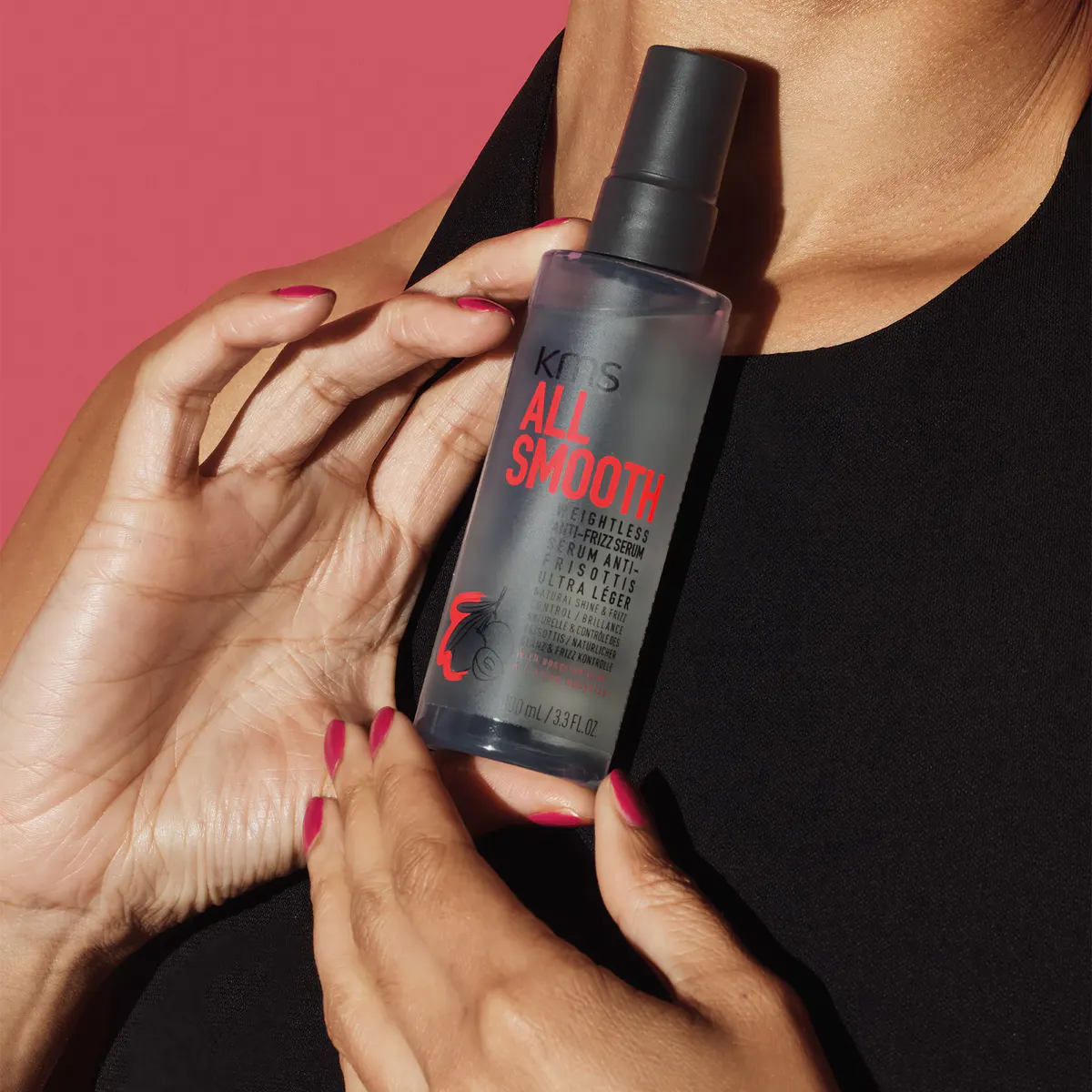 KMS All Smooth Anti-Frizz Serum 100ml, view 2