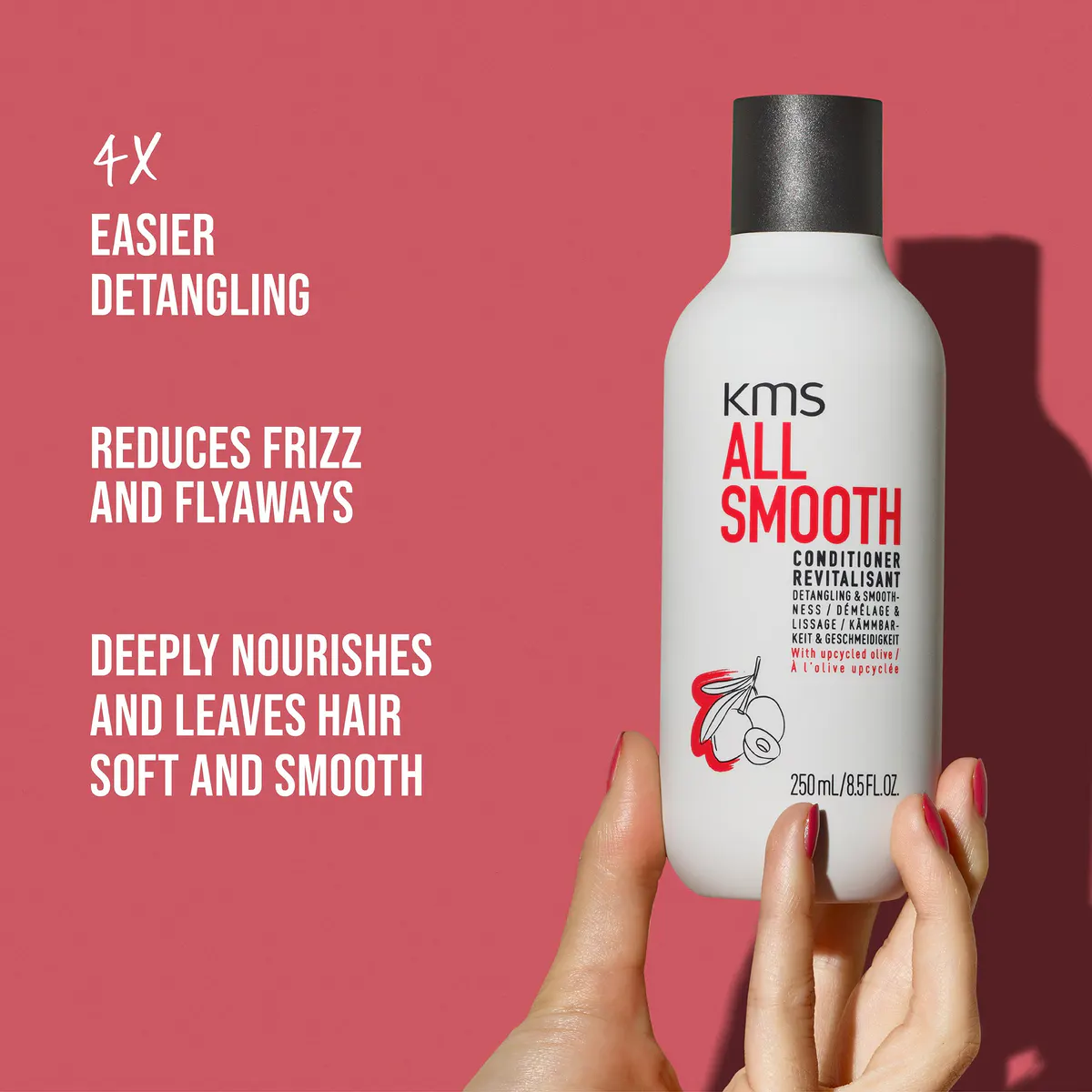 KMS All Smooth Conditioner 250ml, view 4