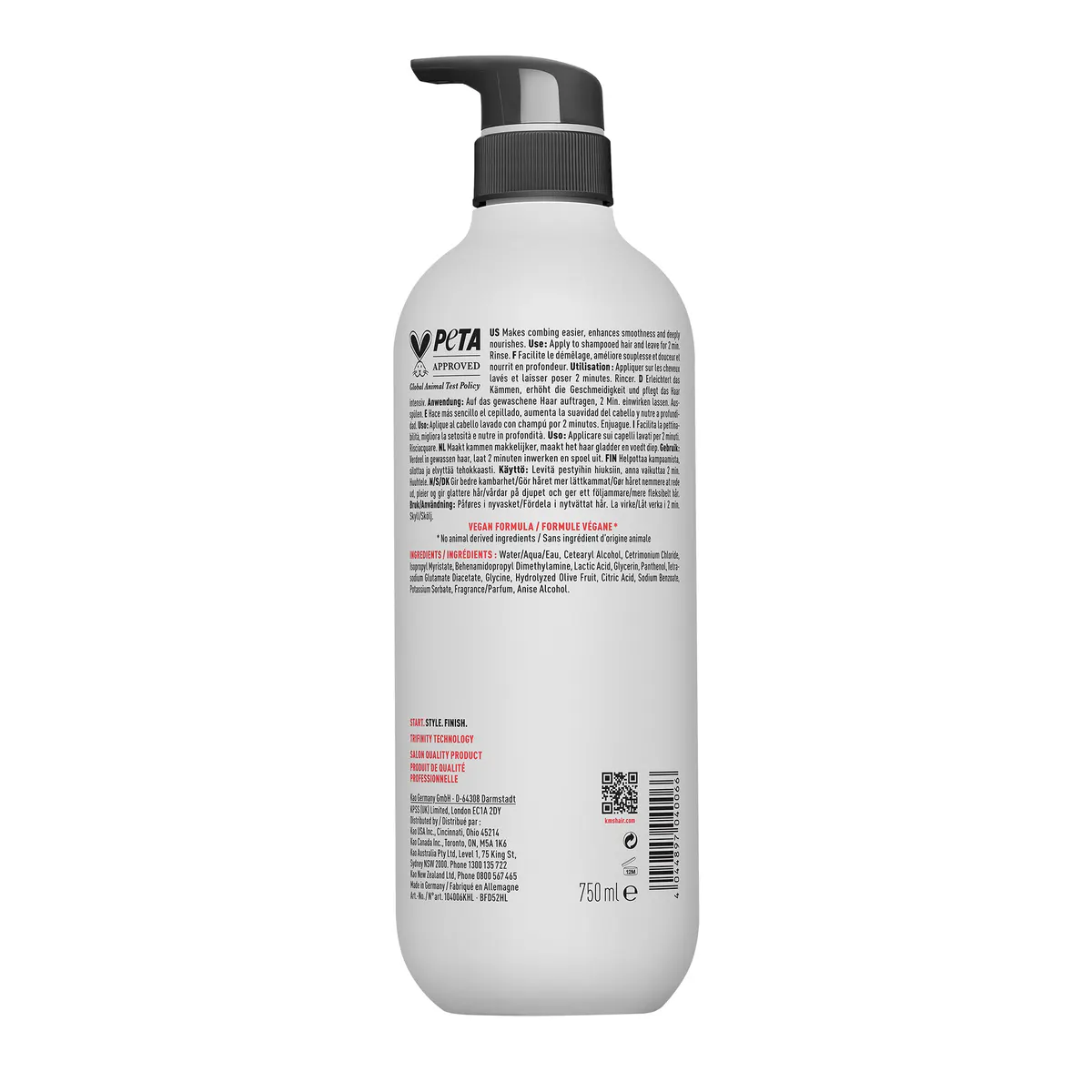 KMS All Smooth Conditioner 750ml, view 8