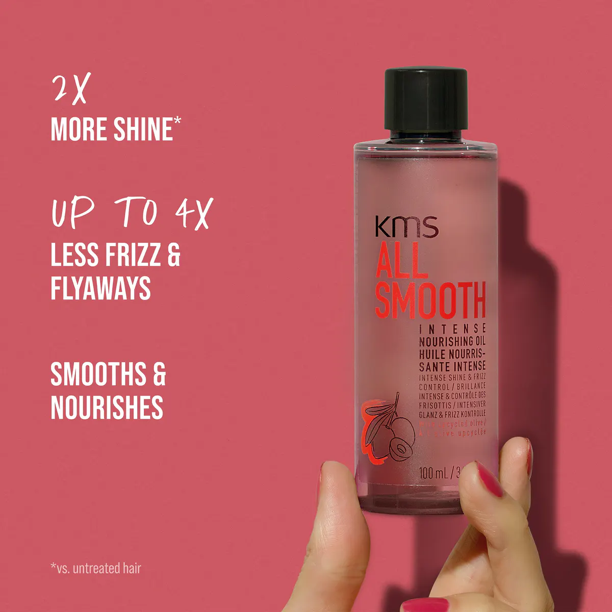 KMS All Smooth Intense Nourishing Oil 100ml, view 4