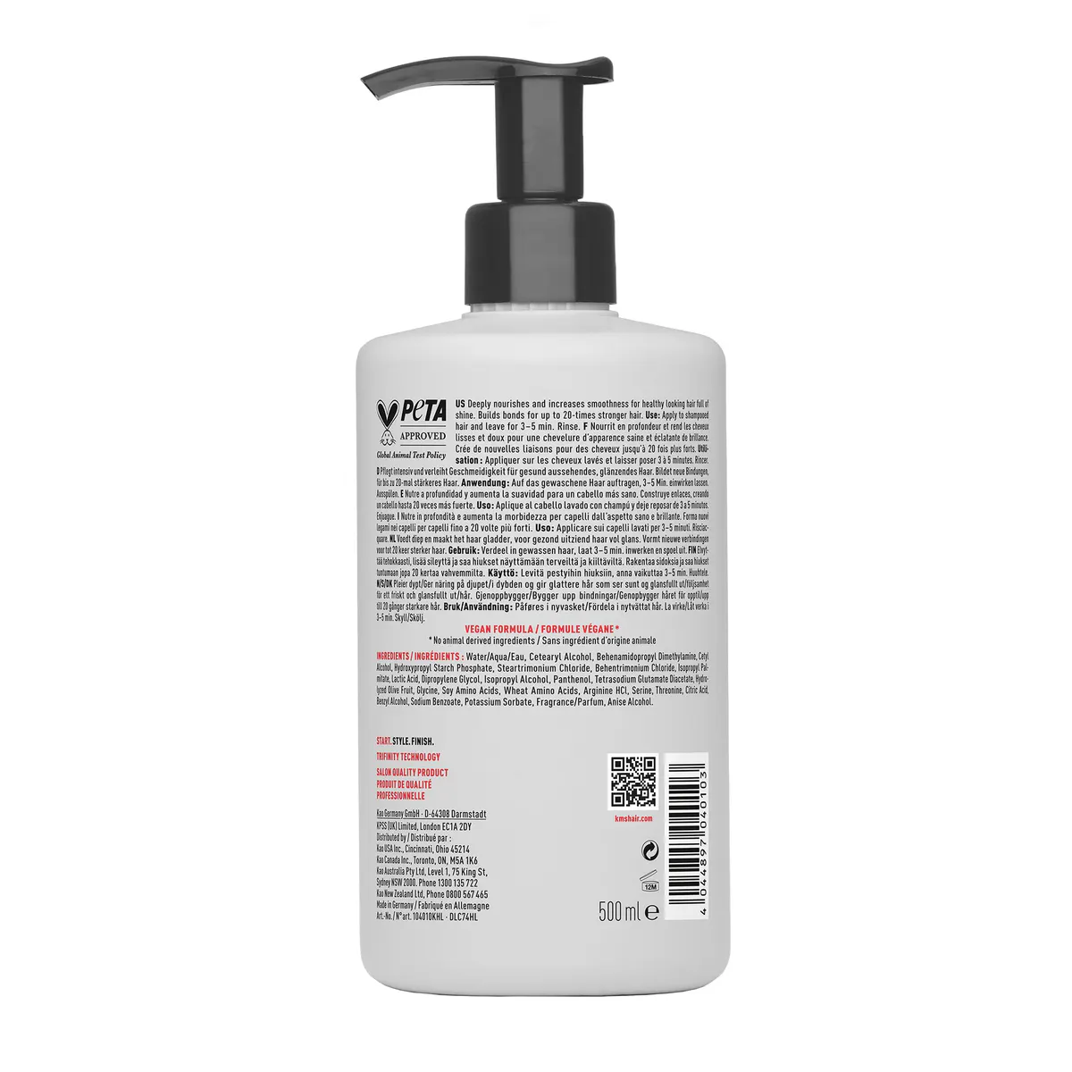 KMS All Smooth Intense Nourishing Treatment 500ml, view 8