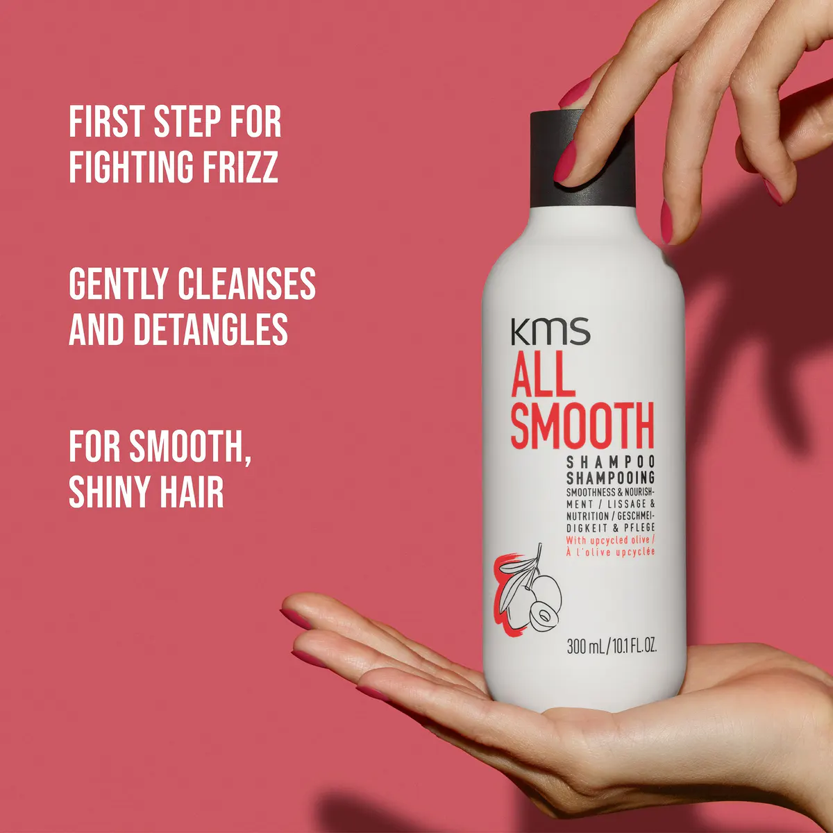 KMS All Smooth Shampoo 300ml, view 4