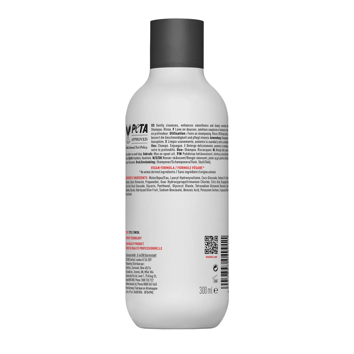 KMS All Smooth Shampoo 300ml, view 8