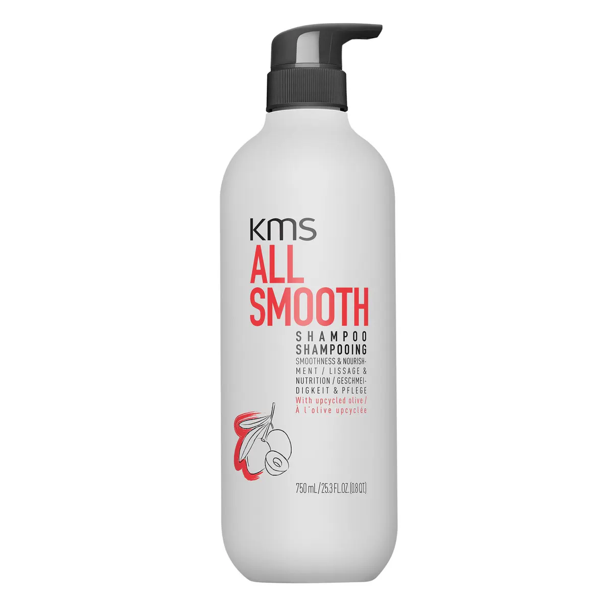 KMS All Smooth Shampoo 750ml