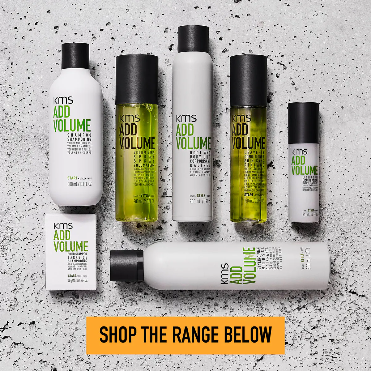 KMS Add Volume Styling Foam 300ml - Old Packaging, view 8