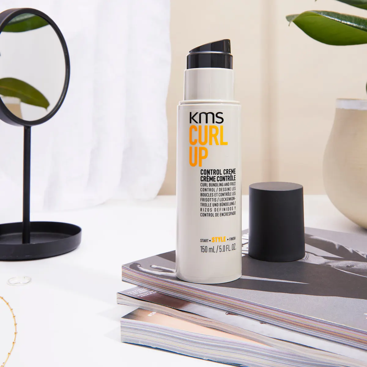 KMS Curl Up Control Creme 150ml, view 7