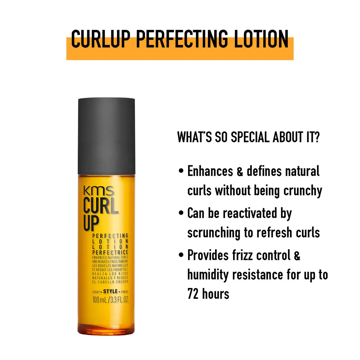 KMS Curl Up Perfecting Lotion 100ml, view 4
