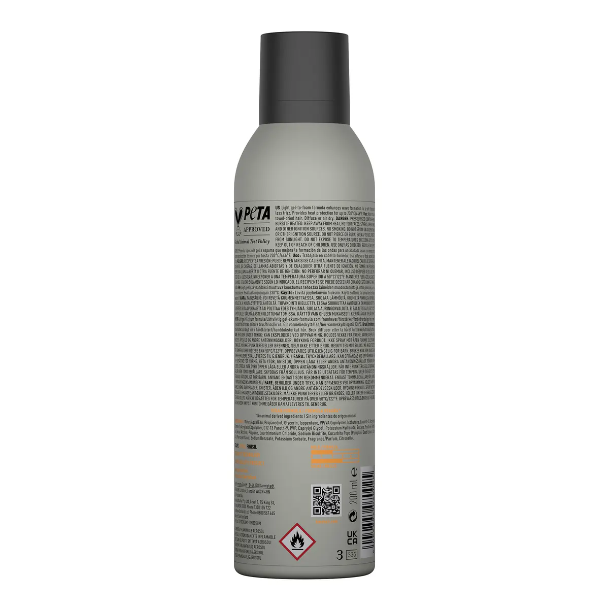 KMS Curl Up Wave Foam 200g, view 9