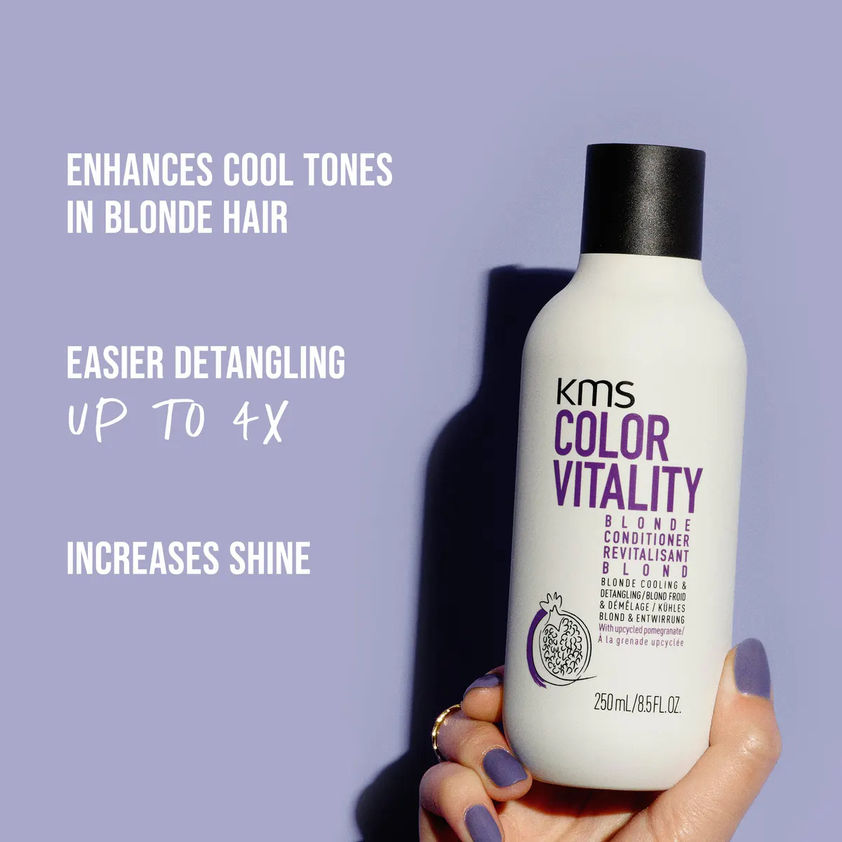 KMS Color Vitality Blonde Conditioner 250ml, view 3