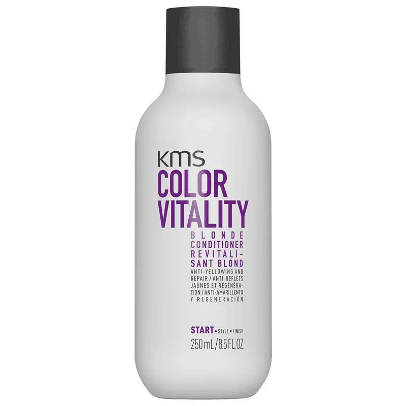 KMS Color Vitality Blonde Conditioner 250ml Old Packaging