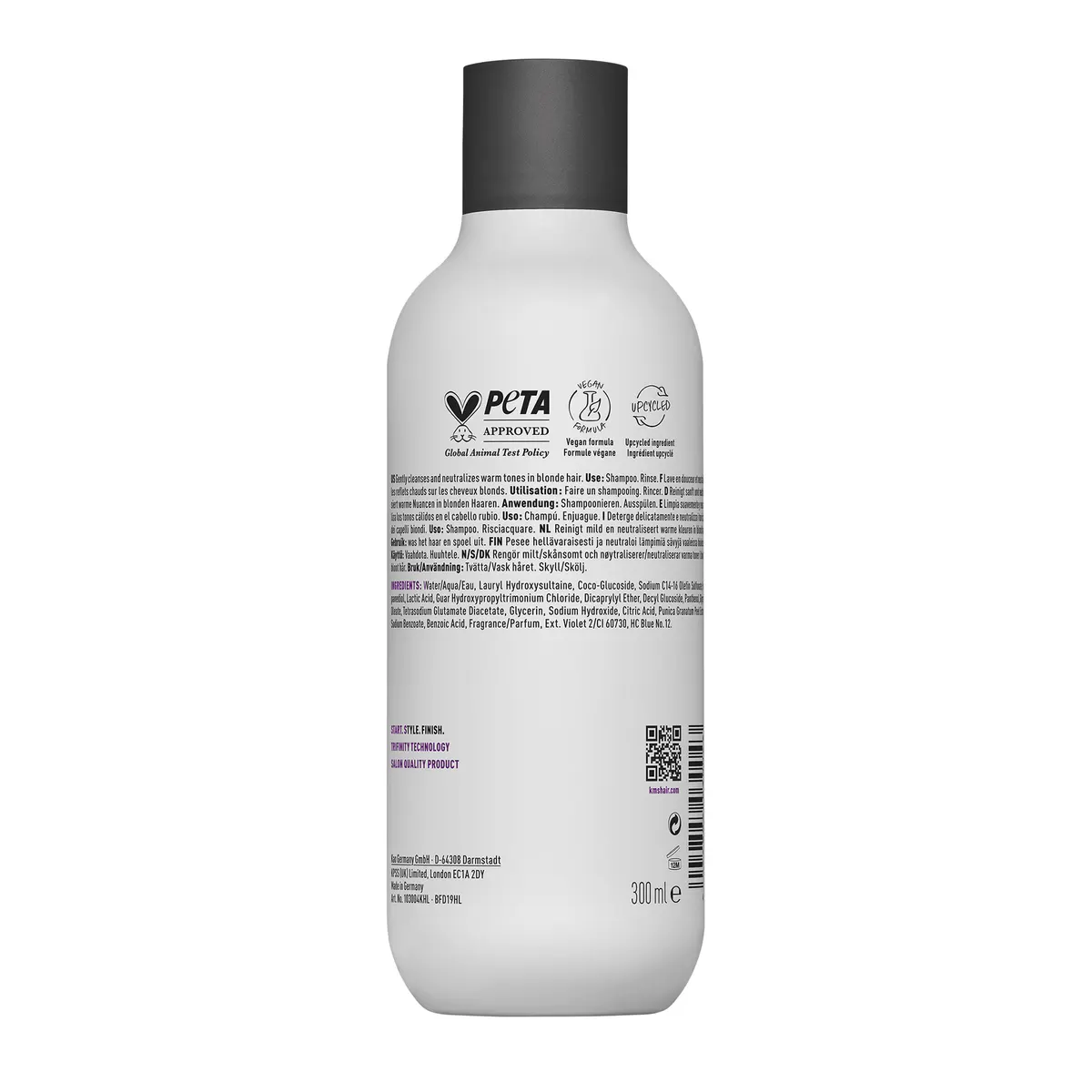 KMS Color Vitality Blonde Shampoo 300ml, view 7