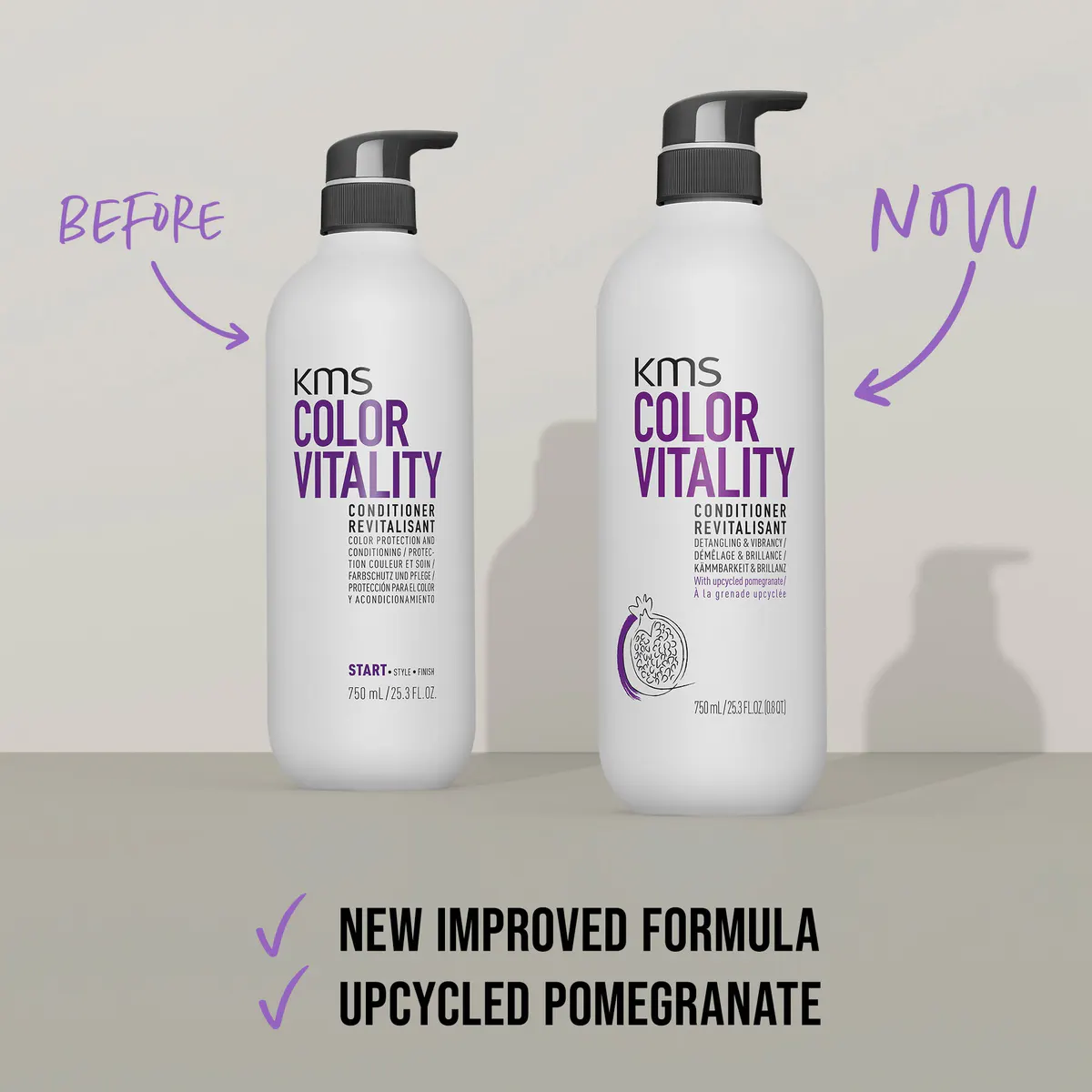 KMS Color Vitality Conditioner 750ml, view 4